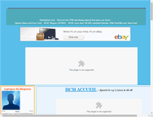 Tablet Screenshot of hcm.user.fr